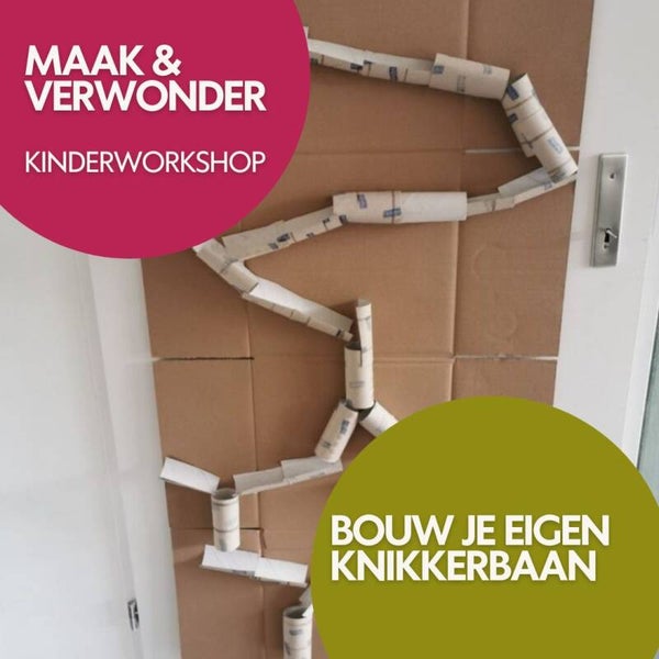 18 februari - Bouw je eigen knikkerbaan