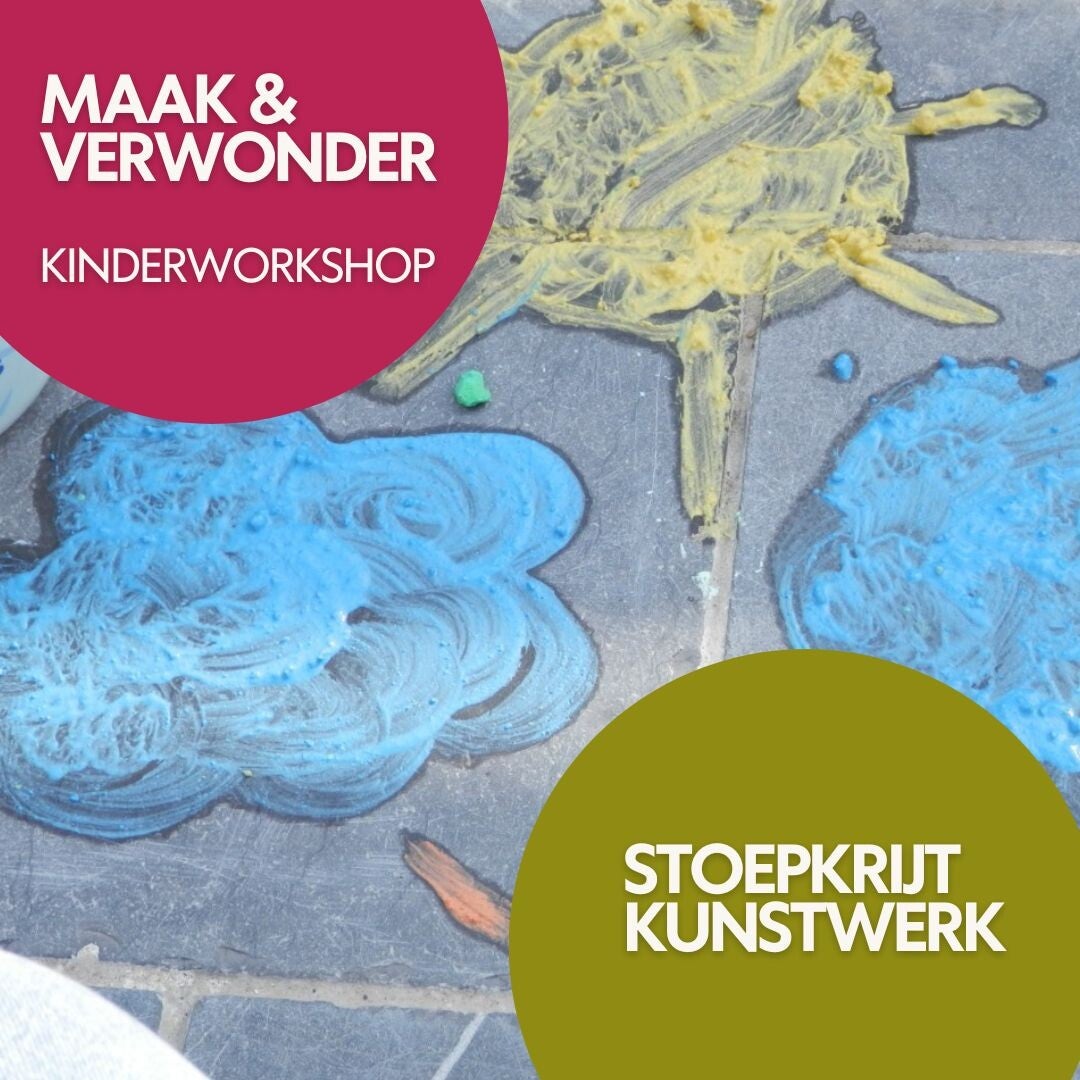 17 juni - stoepkrijt kunst