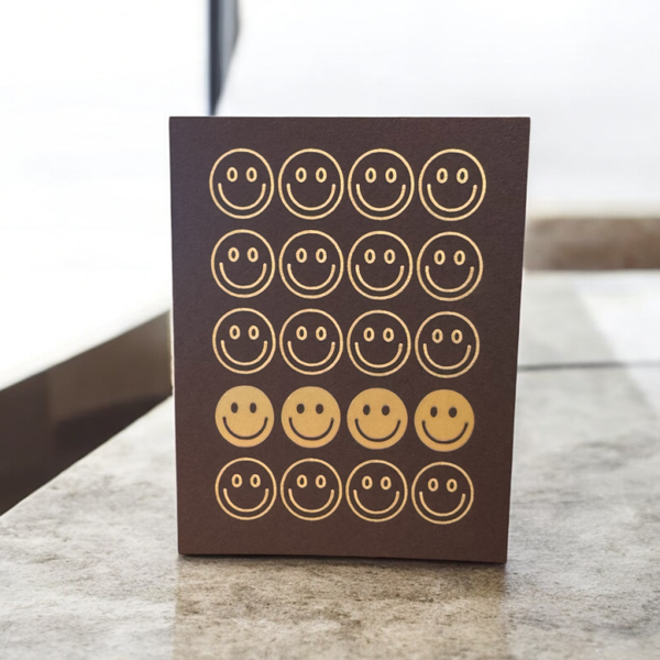 Wenskaart - smileys