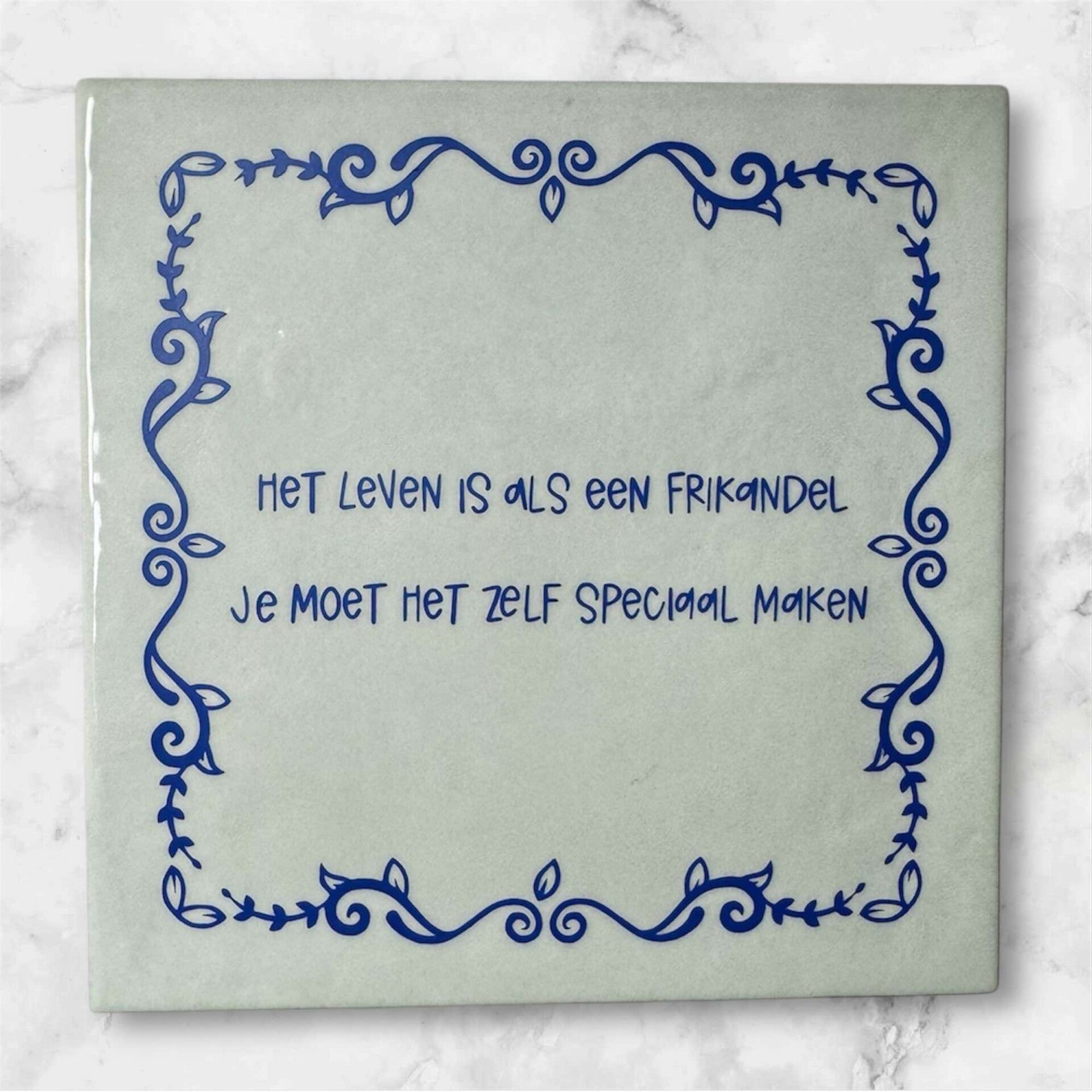 Tegeltje - personaliseerbaar