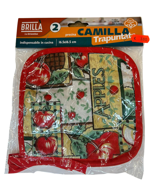 Coppia presine Camilla trapuntata