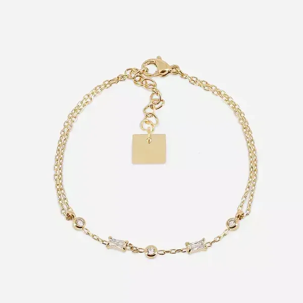 ZAG BIJOUX multi-row armband Athis