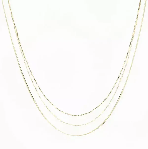 ZAG BIJOUX multi-row ketting Mimi