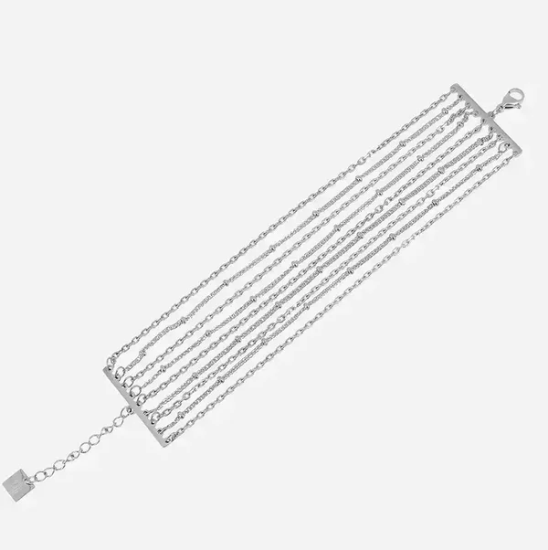 ZAG BIJOUX multi-row armband Lorea
