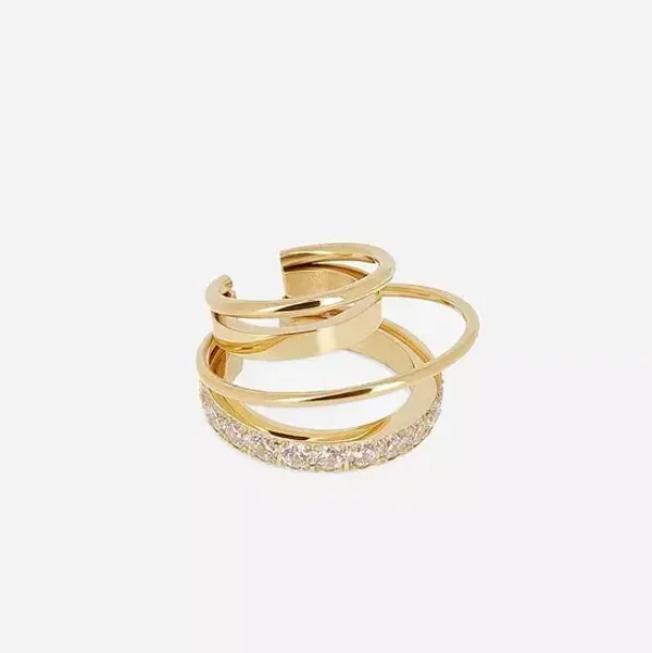ZAG BIJOUX Earcuff Eclipse goldplated