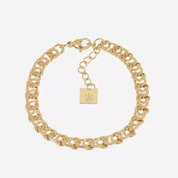 ZAG BIJOUX schakelarmband Azurine