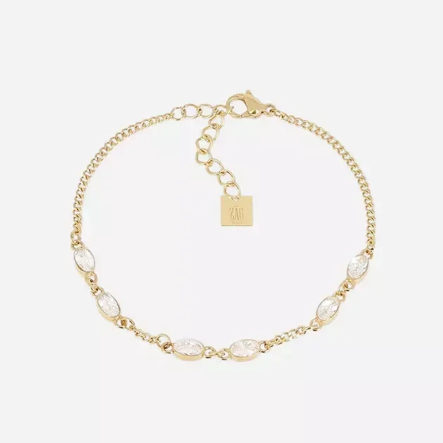 ZAG BIJOUX armband Marsala