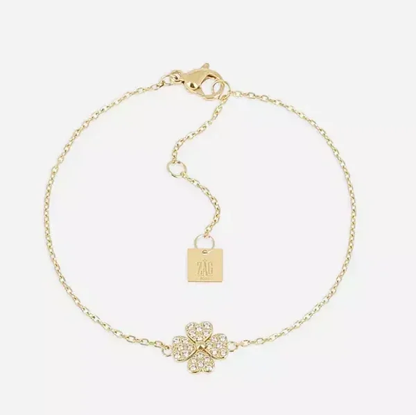 ZAG BIJOUX armband Kikai goldplated