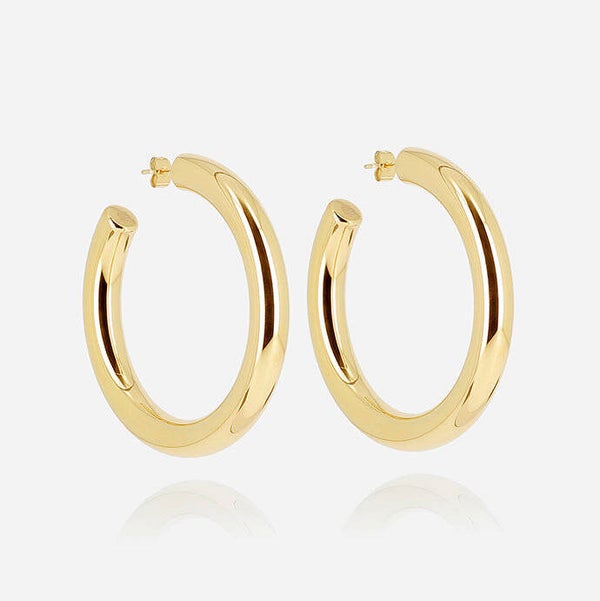 ZAG BIJOUX oorringen Tysia goldplated