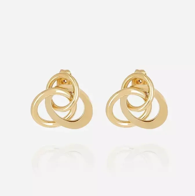 ZAG BIJOUX oorbellen Ambrune gold