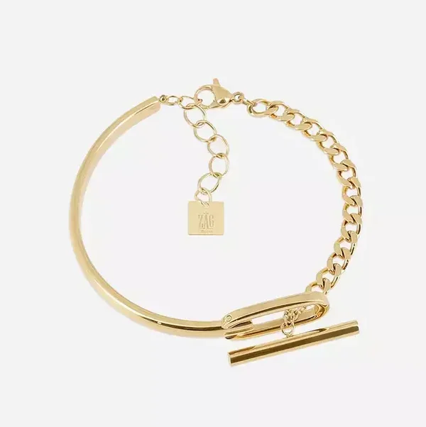 ZAG BIJOUX bangle Fidelis goldplated
