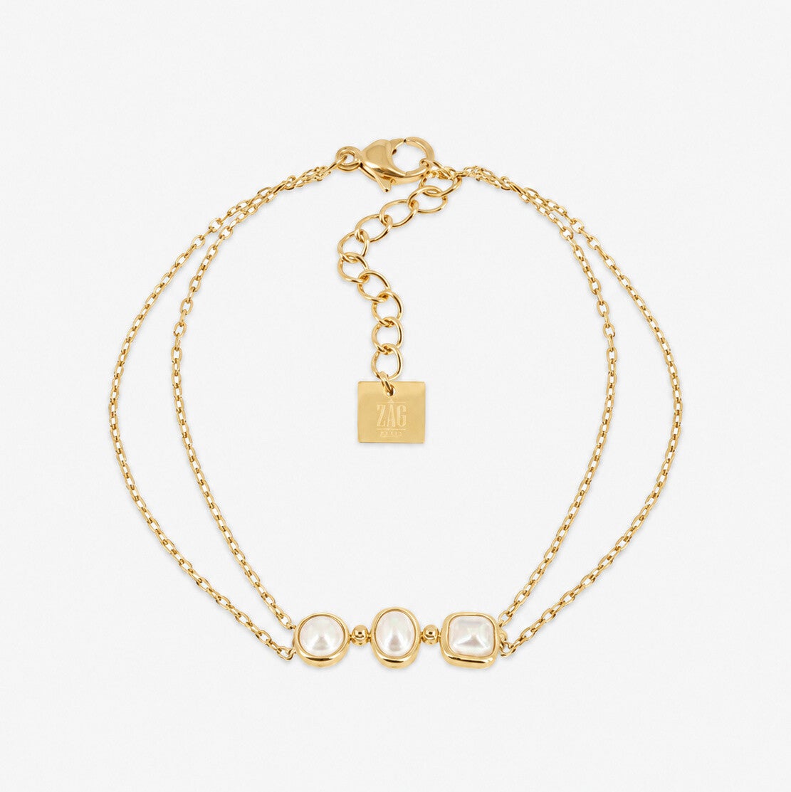 ZAG BIJOUX armband Pivoine