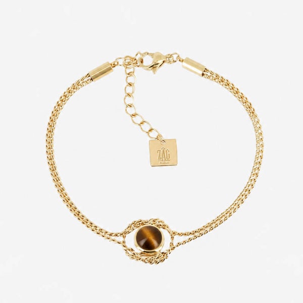 ZAG BIJOUX multi-row armband Azuréa
