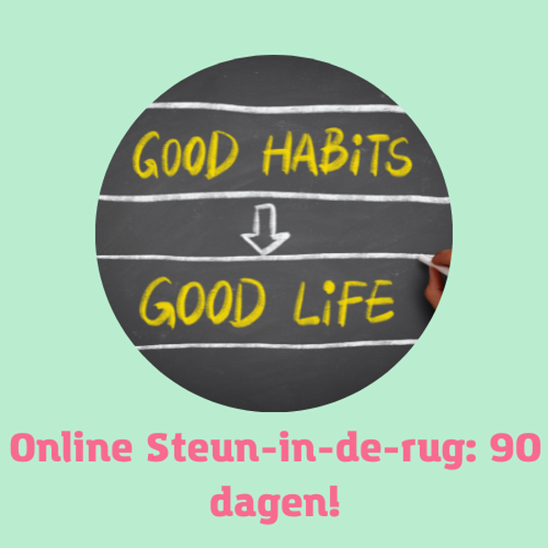 Online Steun-in-de-rug: 90 dagen