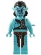 Lego Minifigur  Tonowari - Reddish Brown Strap and Silver Belt
