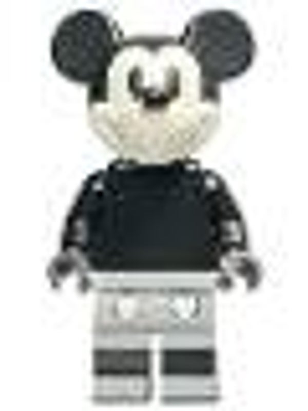 Lego Minifigur  Mickey Mouse - Vintage, Light Bluish Gray Shorts