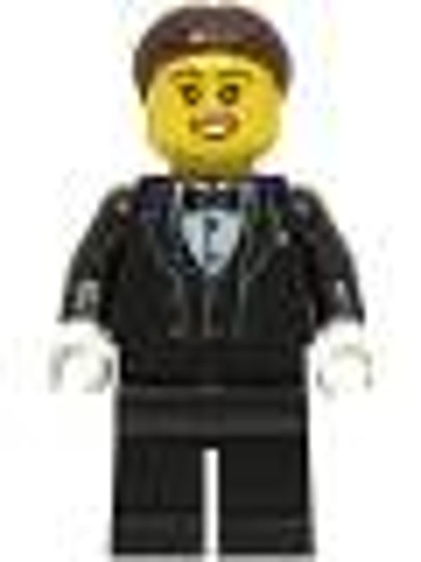 Lego Minifigur  Orient Express Passenger - Waiter