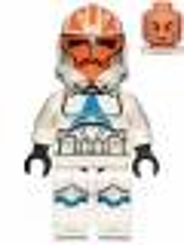 Lego Star Wars Minifigur Clone Trooper, 501st Legion, 332nd Company (Phase 2) - Togruta Helmet Markings