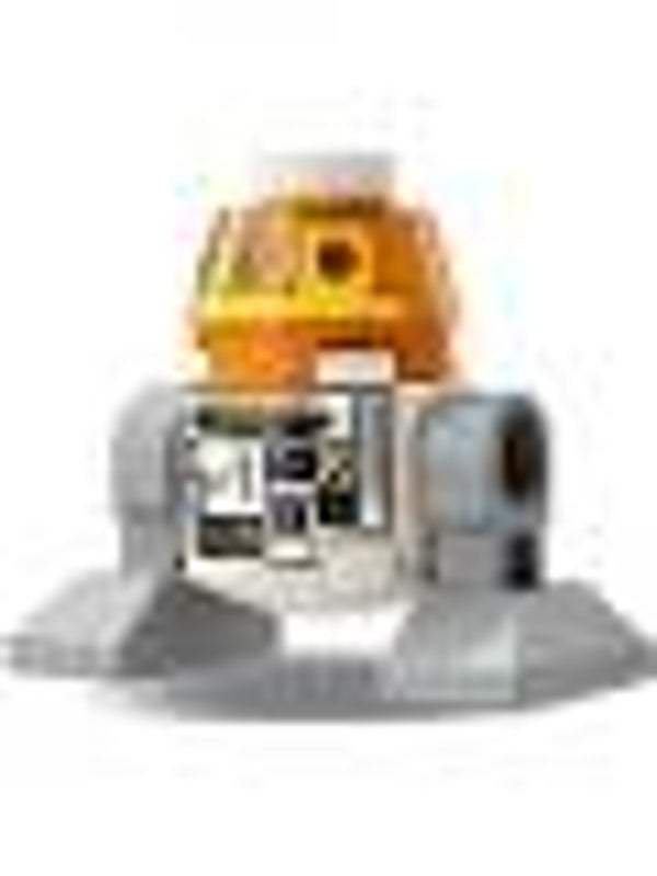 Lego Star Wars Minifigur Astromech Droid, C1-10P (Chopper) - White Body