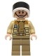 Lego Star Wars Minifigur Captain Antilles - Dark Tan Shirt, Large Rank Badge