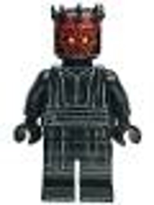 Lego Star Wars Minifigur Darth Maul - Horns, Printed Legs, Closed Mouth