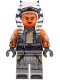 Lego Star Wars Minifigur Ahsoka Tano (Adult) - Dark Bluish Gray Vest, Tan Tunic, Printed Arms, Light Bluish Gray Legs