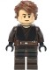 Lego Star Wars Minifigur Anakin Skywalker - Dark Brown and Black Robe, Black Hands