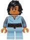 Lego Star Wars Minifigur Boba Fett, Young - Bright Light Blue Shirt