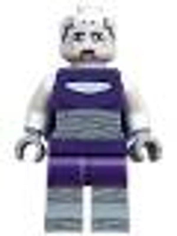 Lego Star Wars Minifigur Asajj Ventress - Dark Purple Torso