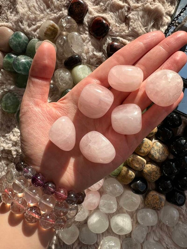 Rose Quartz Tumble Stone