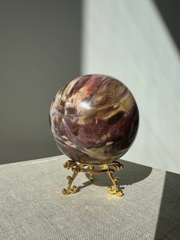Petrified Wood Sphere 82mm