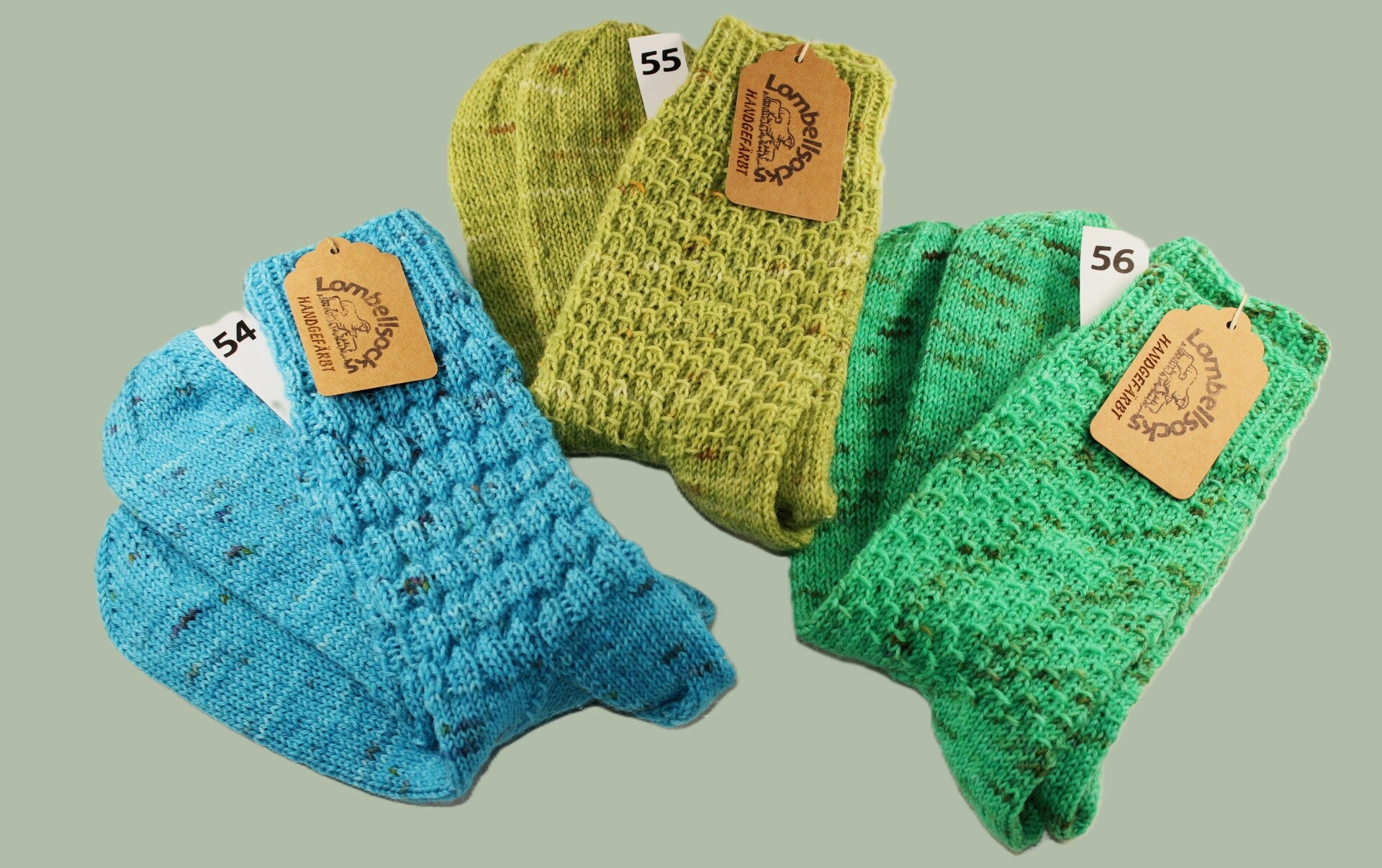 Handgefärbte Socken Grösse 39-40