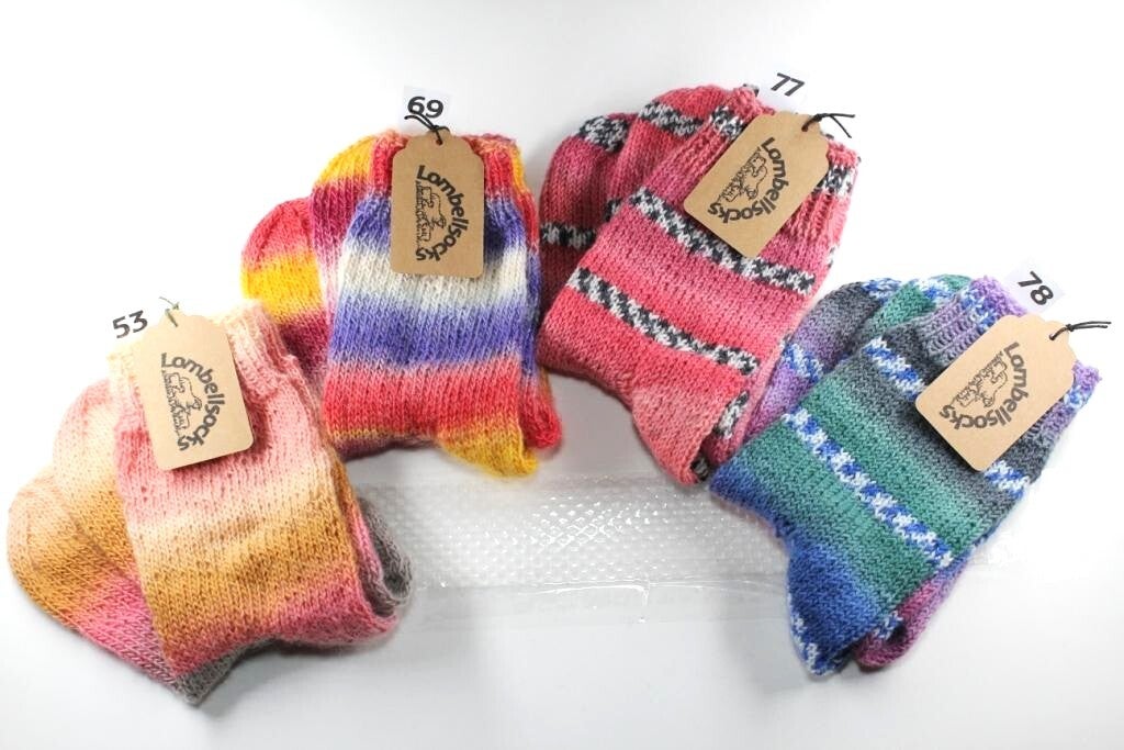 Bunte und Uni-Socken Grösse 36
