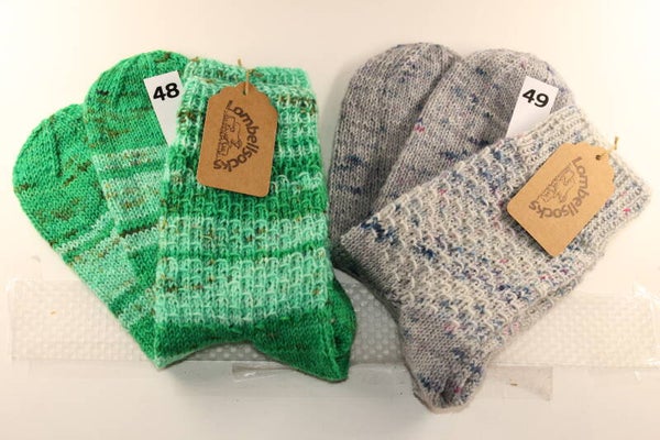Bunte und Uni Socken Grösse 37