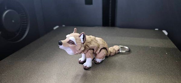 Bruine Huilende Wolf