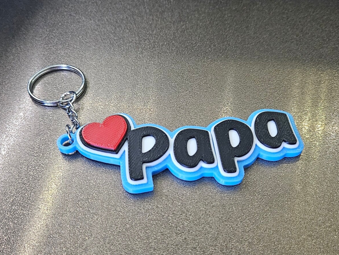Papa Sleutelhanger