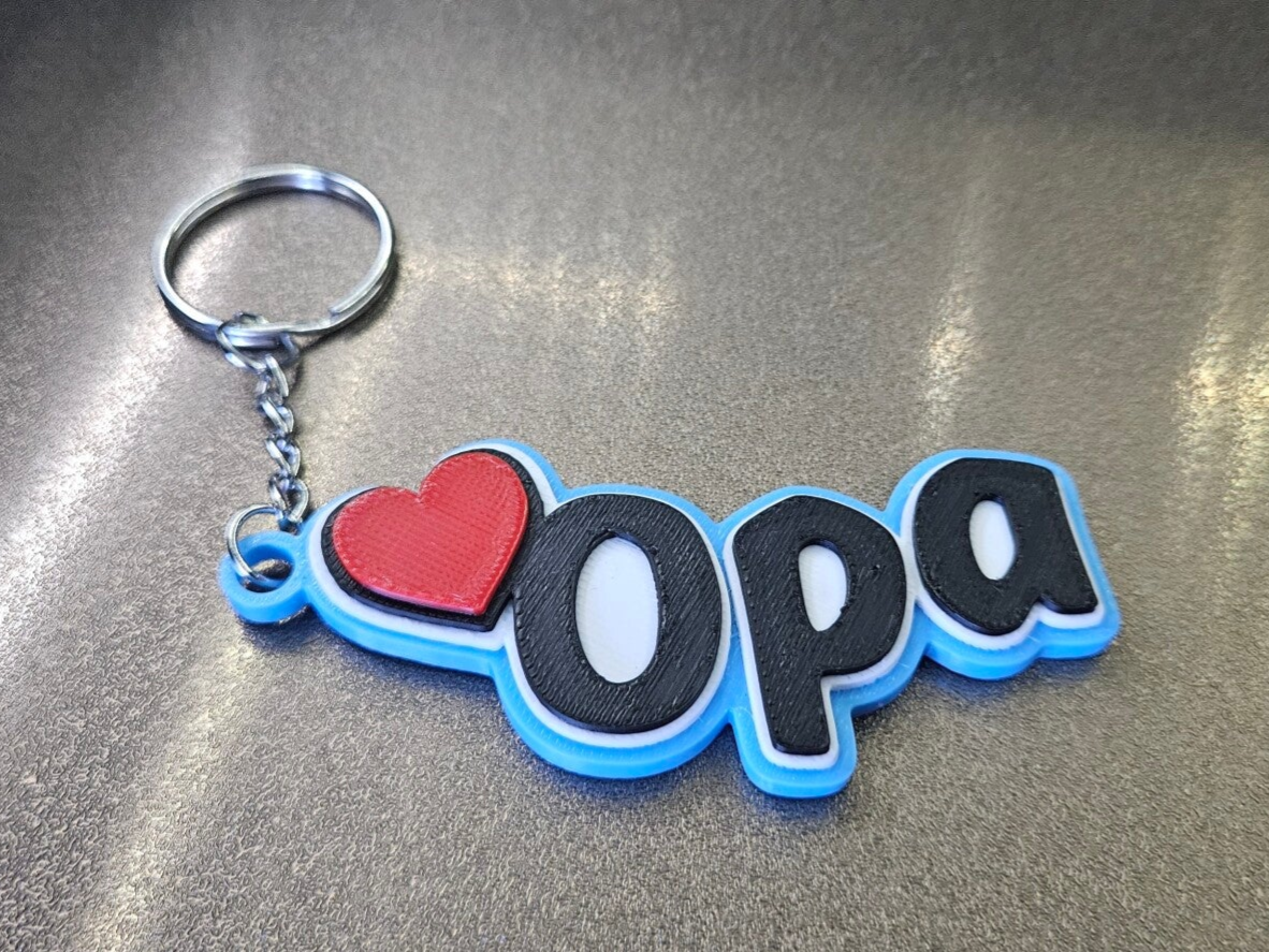 Opa Sleutelhanger