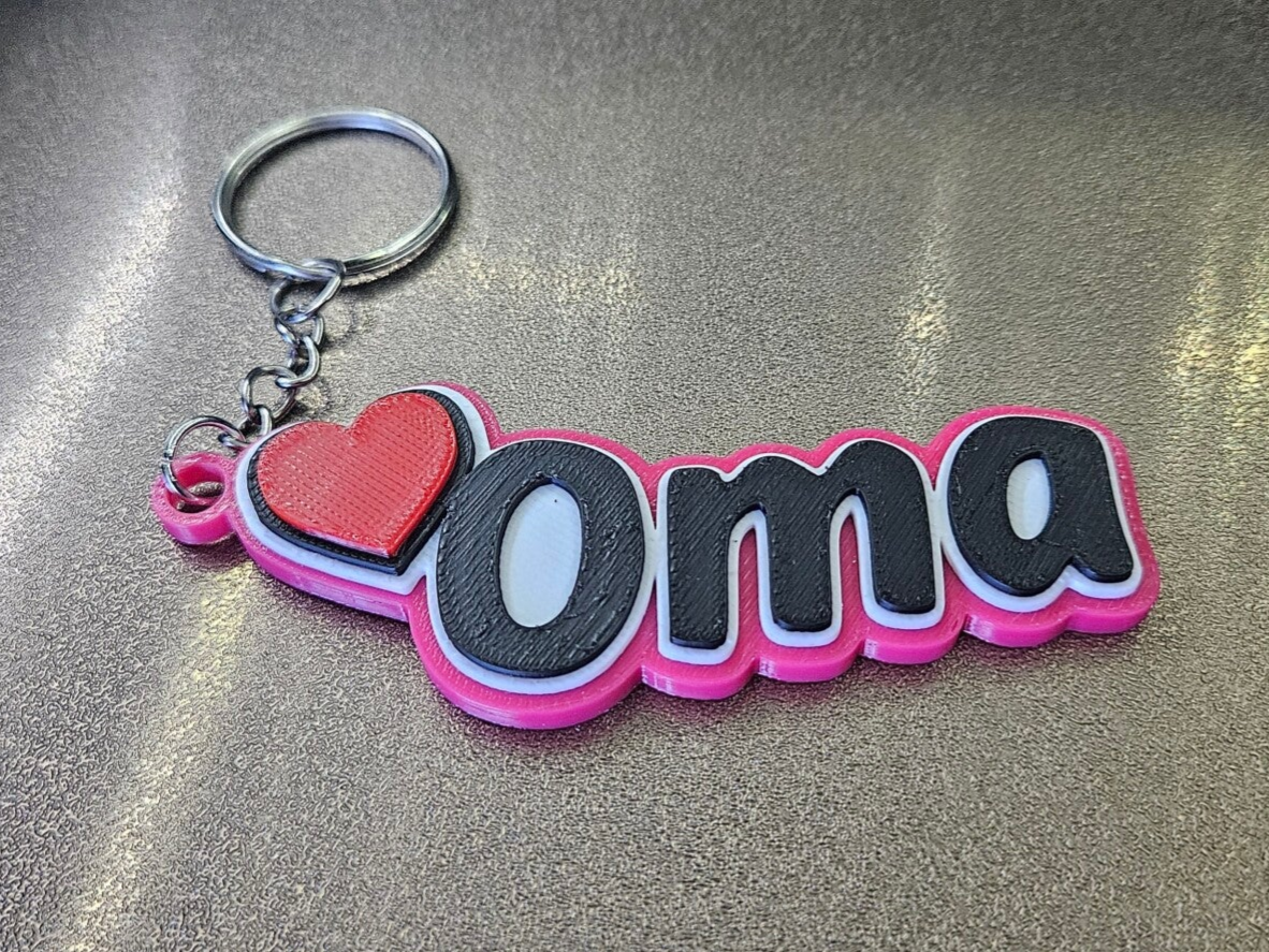 Oma Sleutelhanger