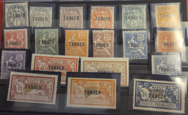 timbre du Maroc- Tanger
