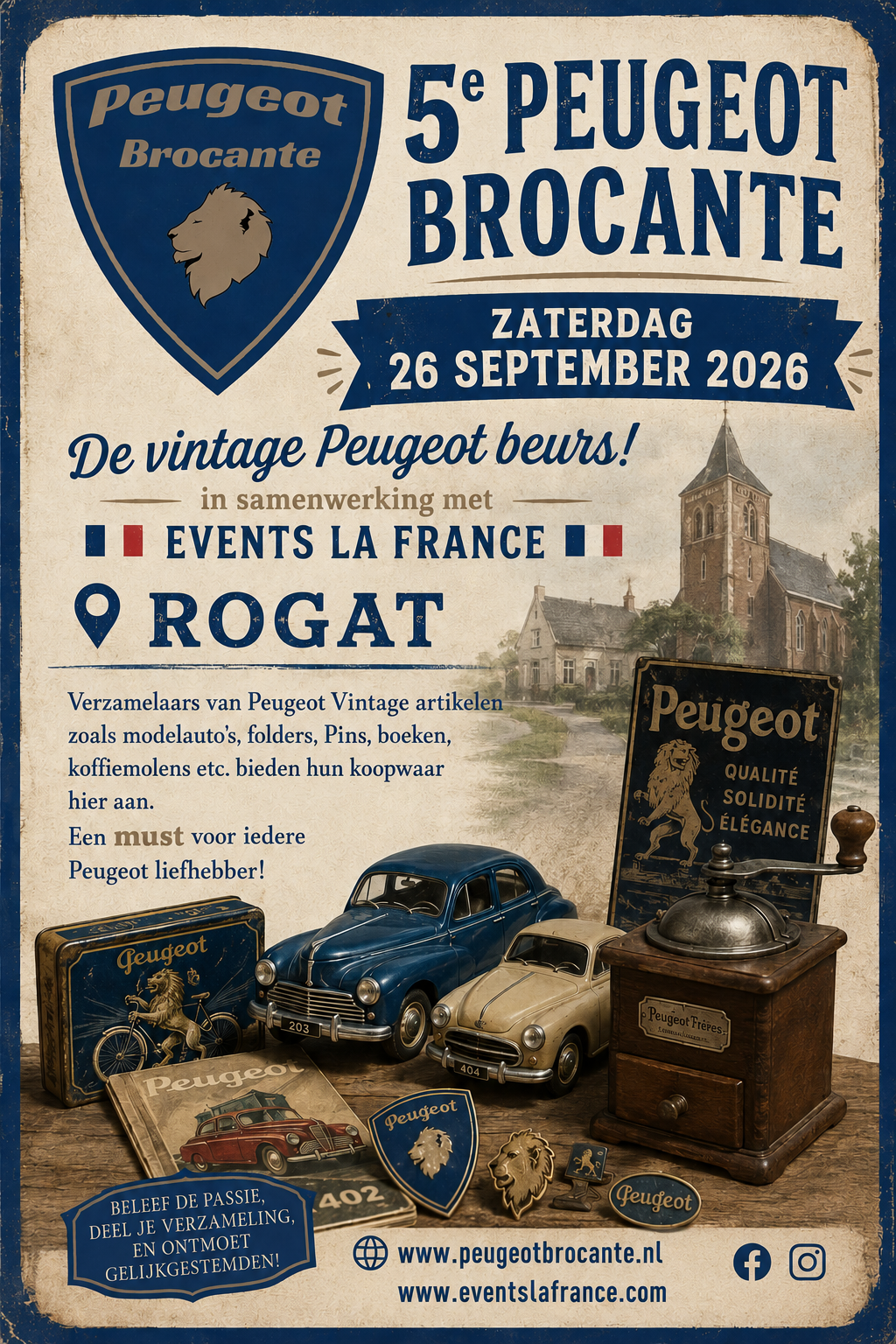 22 maart 2026 4e Peugeot Brocante