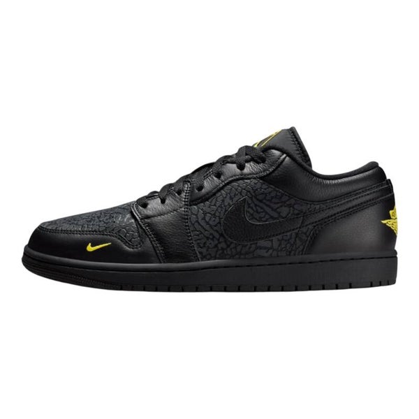 Air Jordan 1 Low Black Elephant Print (IM6568-010)