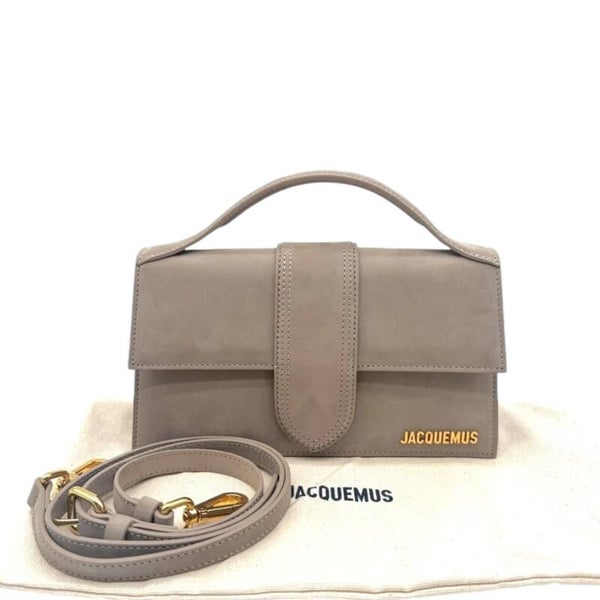 Jacquemus Le Grand Bambino Dove Gray Gold