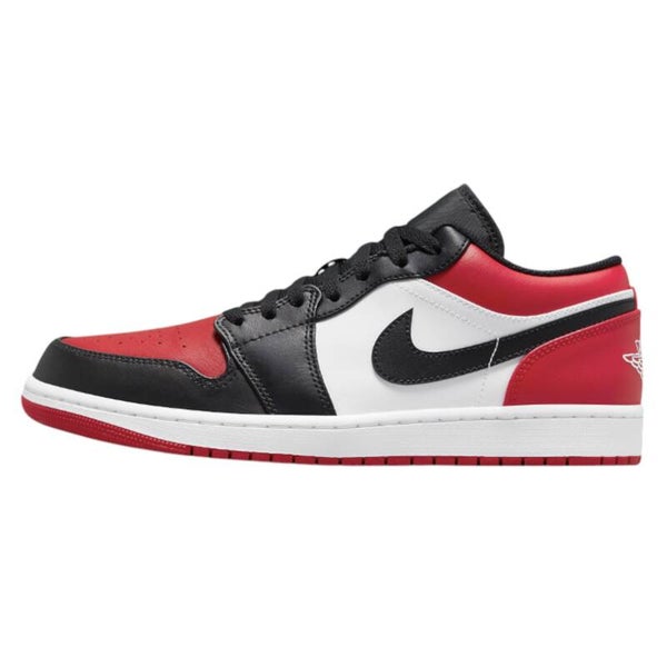 Air Jordan 1 Low Bred Toe GS (553560-612)
