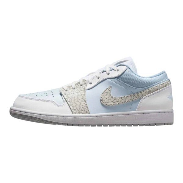 Air Jordan 1 Low SE Blue Tint Elephant Print (IB7692-400)