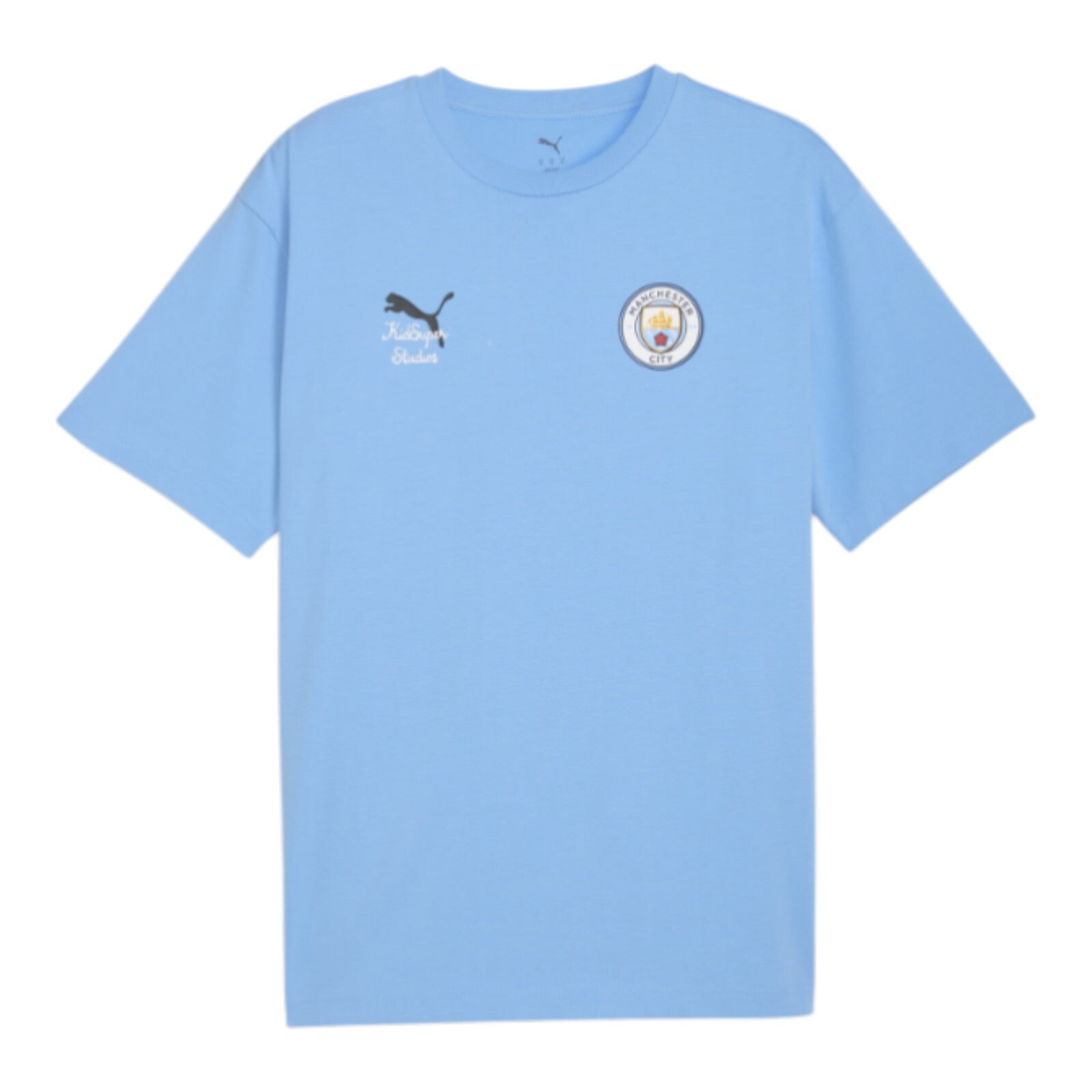 T-shirt Puma x Manchester City x Kid Super Relaxed Fit Blue
