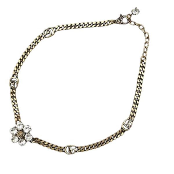 Gucci Necklace Marmont Flower