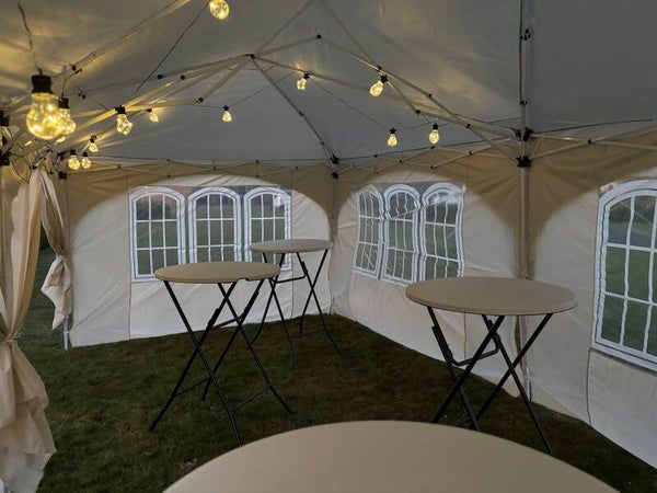Partytent verlichting