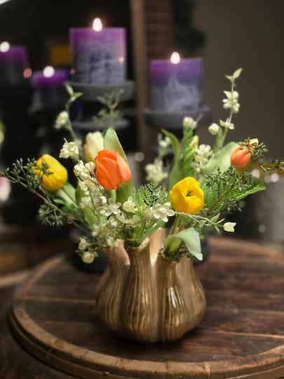 Bosje tulpen middel gemengd zonder takjes