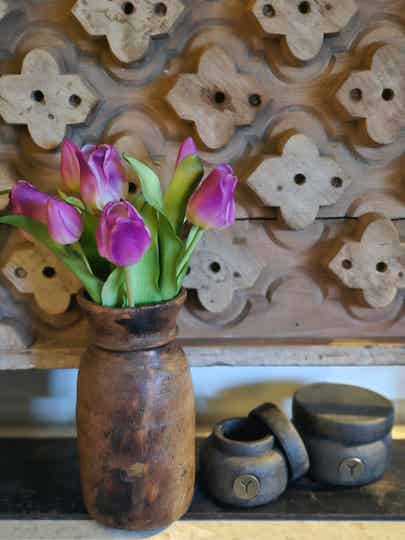 Bosje tulpen middel paars