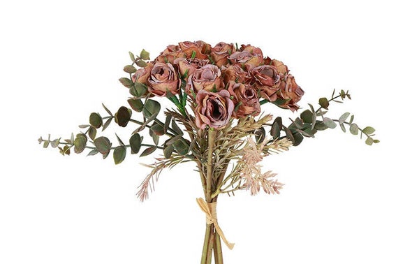 Boeket roos roze